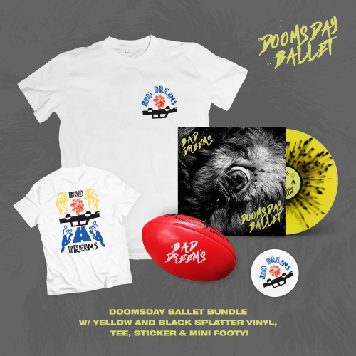 Doomsday Ballet LP Splatter Vinyl Bundle by Bad Dreems