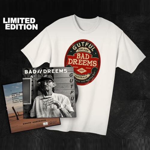 ‘Gutful' Limited Edition Vinyl + t-shirt bundle by Bad Dreems